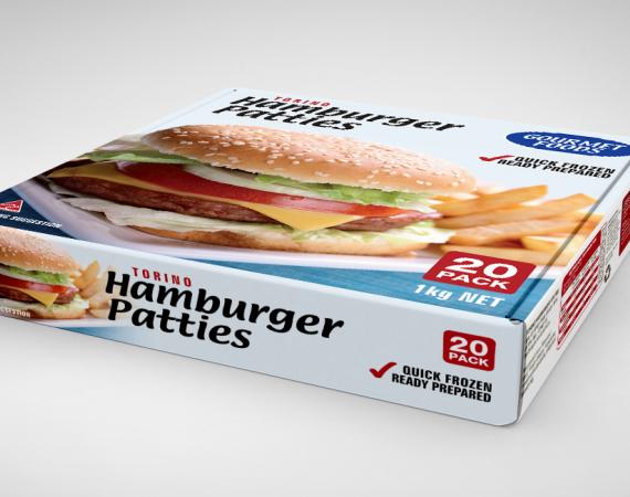 Hamburger Box Package